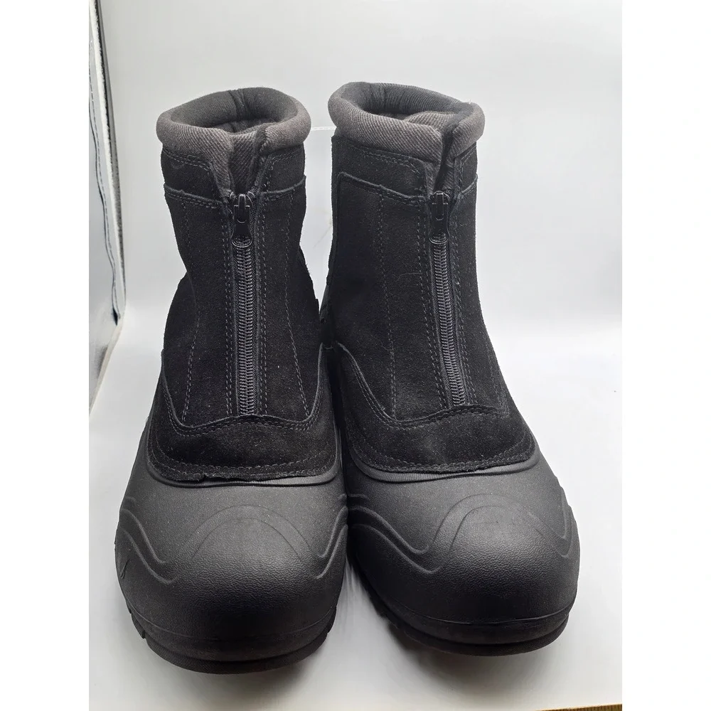 Nautica Black Winter Boots 3M Thinsulate Water Resistant Size 12 NWT Outdoor